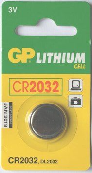 GP CR2032-U5 Батарейка 8003205 фото