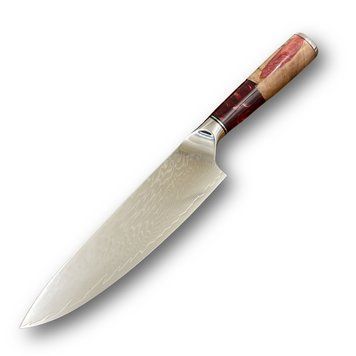 Ніж кухонний Шеф (VG-10, Red Brown) KT-2205RB фото