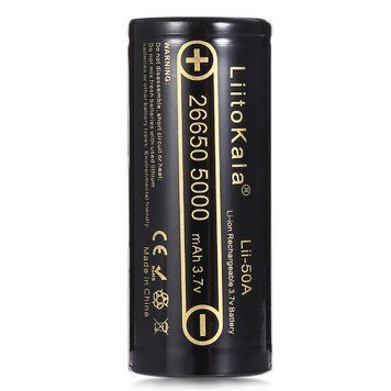 Акумулятор Liitokala Lii-50A 5000 mAh 20A 26650 Li-ion Lii-50A фото