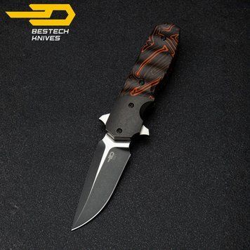 Ніж Складаний BESTECH FREEFALL BT2007B Titanium + S35VN BT2007B фото