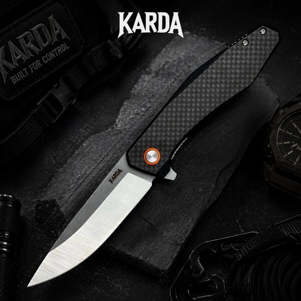 Нож складной Karda J130 Carbon Handle 1553 фото
