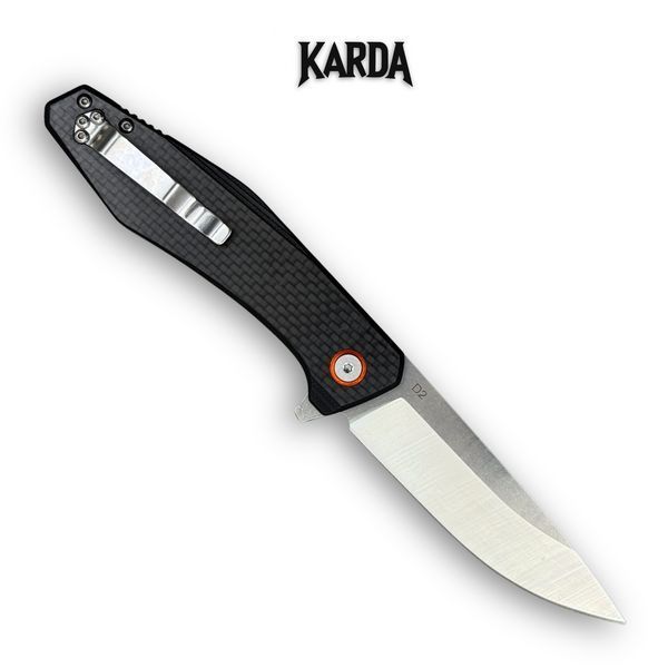 Нож складной Karda J130 Carbon Handle 1553 фото