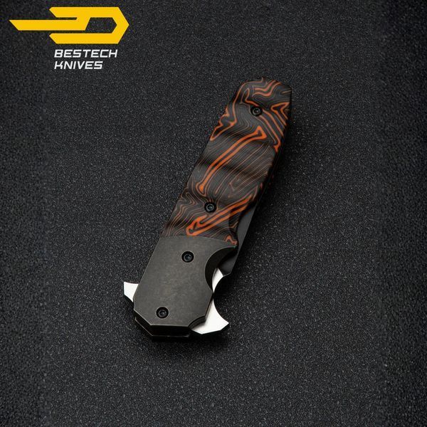 Ніж Складаний BESTECH FREEFALL BT2007B Titanium + S35VN BT2007B фото