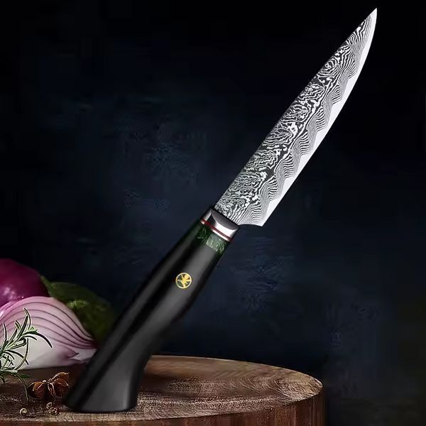 Ніж кухонний універсальний Black Citrus (VG-10, Wood) KT-2509 фото