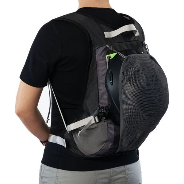 Велорюкзак з чохлом для шолома Naturehike 15 л sky blue NH15C001-B, блакитний 6927595708040 фото