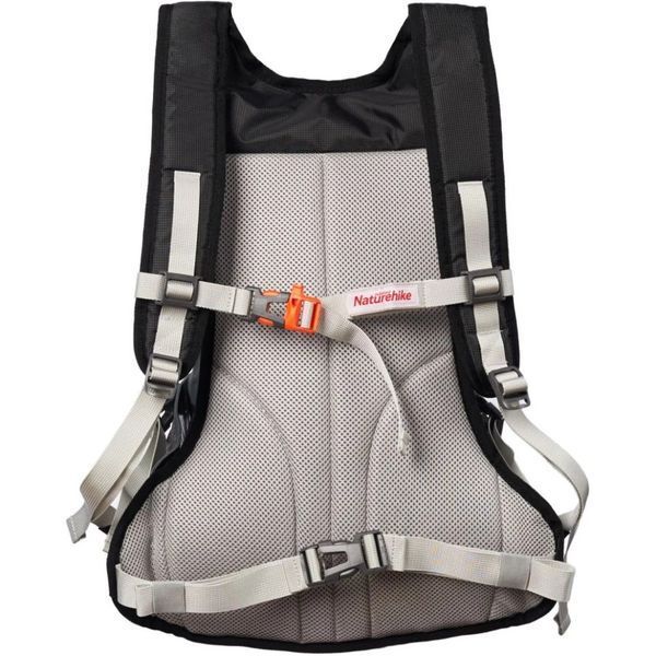 Велорюкзак з чохлом для шолома Naturehike 15 л sky blue NH15C001-B, блакитний 6927595708040 фото