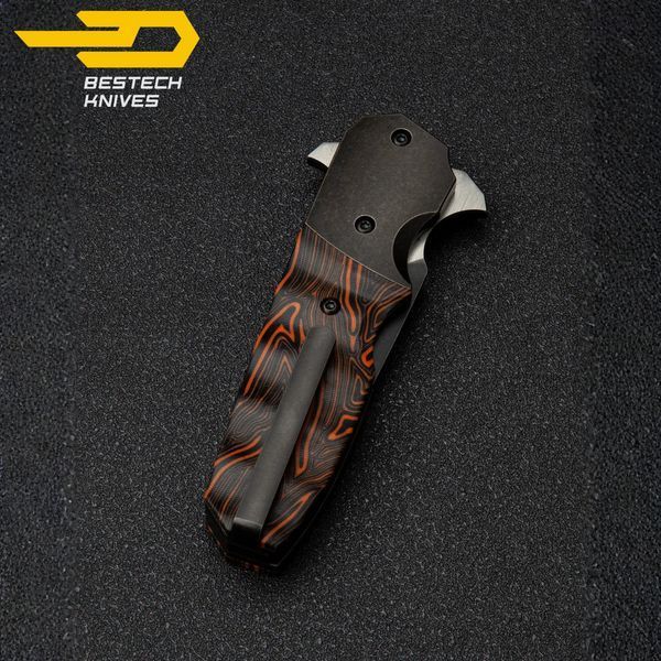 Ніж Складаний BESTECH FREEFALL BT2007B Titanium + S35VN BT2007B фото