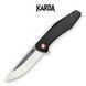Нож складной Karda J130 Carbon Handle 1553 фото 1