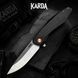 Нож складной Karda J130 Carbon Handle 1553 фото 5