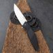 Ніж складаний туристичний Ruike D191-B, (9.2 см) 8Cr13Mov / G10 + steel 420 чорний D191-B фото 6
