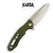 Ніж складний Karda Буйвіл J104 Green 1118 фото 2