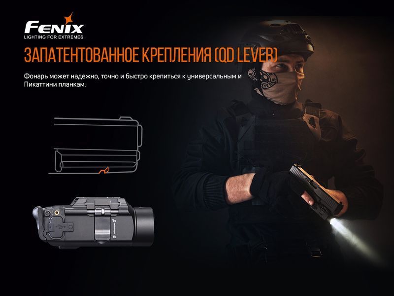 Фонарь к пистолету Fenix ​​GL19R 58368 фото