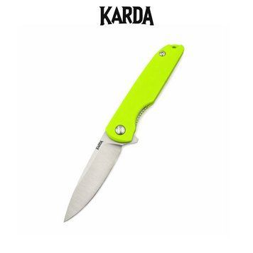 Нож Складной Брелок Karda J160 Lime Green 1671 фото