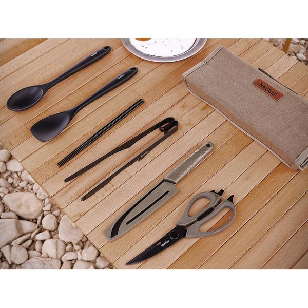 Набір кухонного посуду кемпінговий NexTool Outdoor Cooking set, 6 предметів 70353 фото