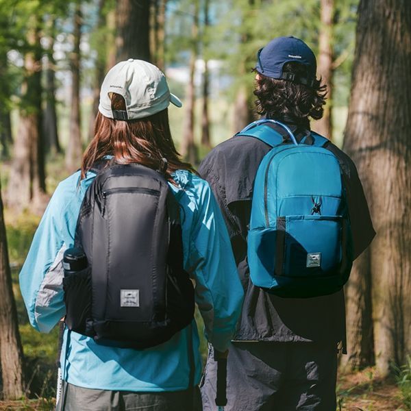 Рюкзак туристический Naturehike NH17A012-B, 25 л, черный 6977465868503 фото