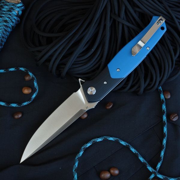 Нож Складной BESTECH SWORDFISH BG03D Black and blue G10 BG03D фото