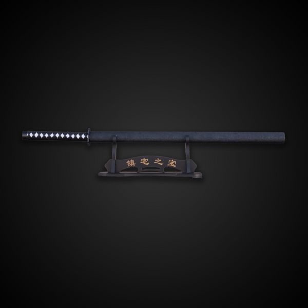 Катана Сувенирная Straight Tanto Black laminated steel 1652 фото