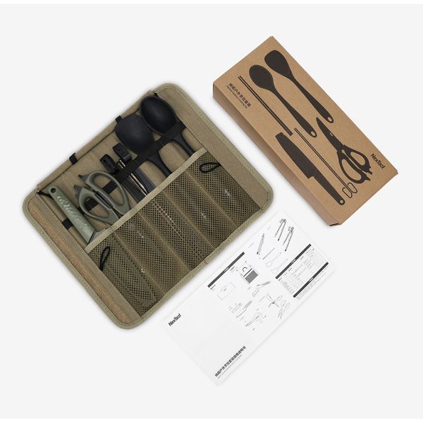 Набір кухонного посуду кемпінговий NexTool Outdoor Cooking set, 6 предметів 70353 фото