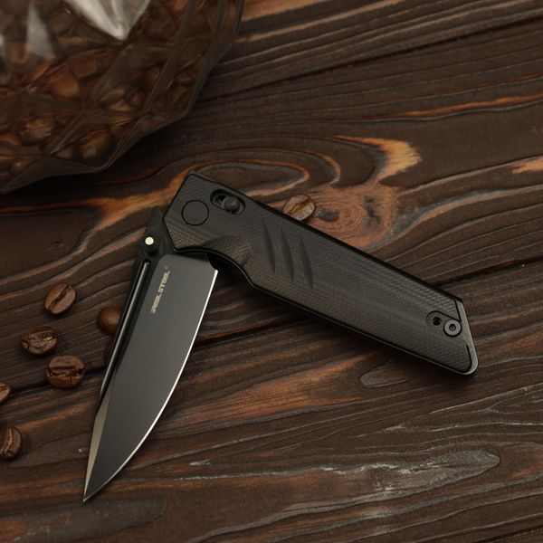 Ніж складаний Real Steel Sacra Pro | Black PVD 7714BB 7714BB фото