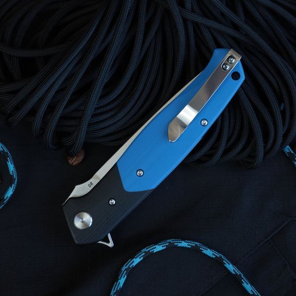 Нож Складной BESTECH SWORDFISH BG03D Black and blue G10 BG03D фото
