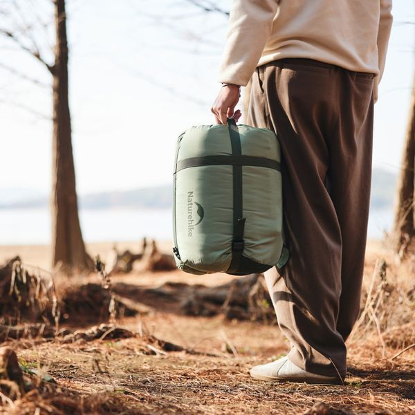 Спальний мішок двомісний Naturehike CNK2300019, коричневий 71467 фото