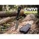Ніж фіксований туристичний Civivi Carveth (9,1 см) AEB-L / G10 чорний з чохлом C25040-1 фото 14