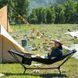 Гамак розкладний одномісний Naturehike Outdoor Folding Hammock NH20JJ011, 300D Oxford, чорний 6927595747834 фото 5