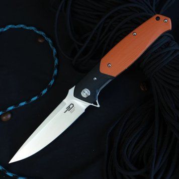 Нож Складной BESTECH SWORDFISH BG03C Black and Orange BG03C фото