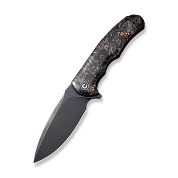 Нож складной туристический Civivi Praxis, (9.5 см) 9Cr18MoV / Carbon Fiber & Resin C803I фото