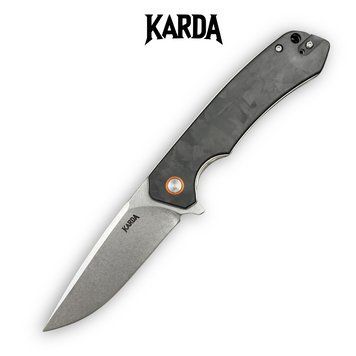 Нож складной Karda J146 Carbon Black 1670 фото