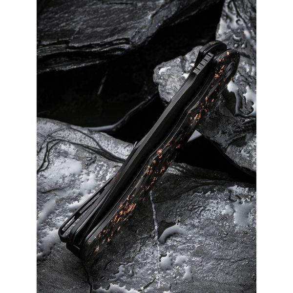 Нож складной туристический Civivi Praxis, (9.5 см) 9Cr18MoV / Carbon Fiber & Resin C803I фото