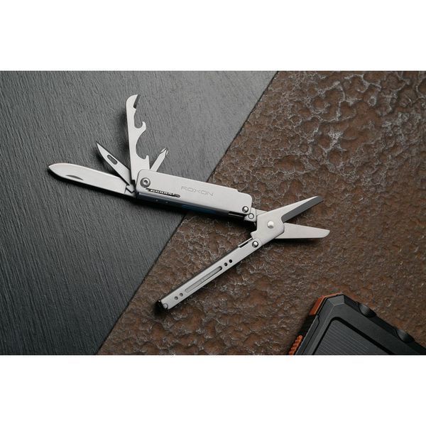 Мини мультитул Roxon M3 с сменными битами, серый M3 фото