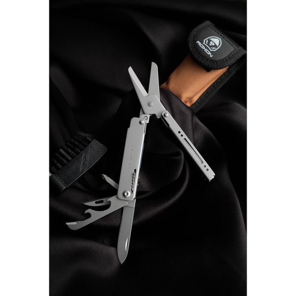 Мини мультитул Roxon M3 с сменными битами, серый M3 фото