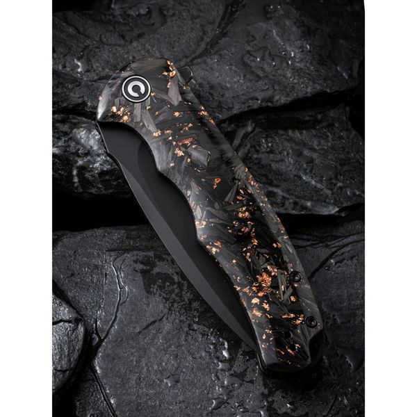Нож складной туристический Civivi Praxis, (9.5 см) 9Cr18MoV / Carbon Fiber & Resin C803I фото