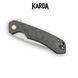 Ніж складний Karda J146 Carbon Black 1670 фото 3