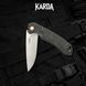 Ніж складний Karda J146 Carbon Black 1670 фото 7