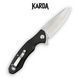 Ніж складний Karda Буйвіл J104 Black 1133 фото 2