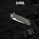 Ніж складний Karda J146 Carbon Black 1670 фото 9