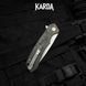 Ніж складний Karda J146 Carbon Black 1670 фото 8