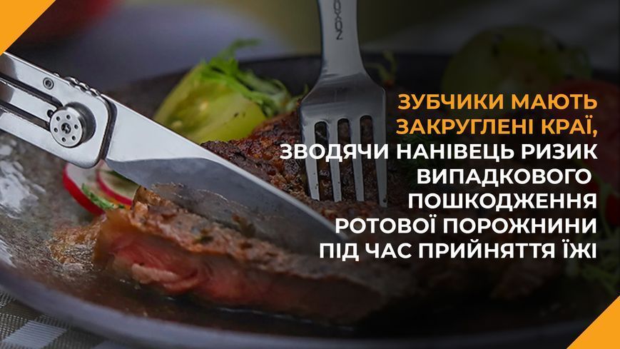 Набор столовых приборов Roxon C1S 3 in1 (ложка, вилка, нож), нержавеющая сталь. C1S фото