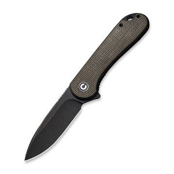 Ніж складаний кишеньковий Civivi Elementum, (7.5 см) D2 / Micarta темно-зелений C907Z фото