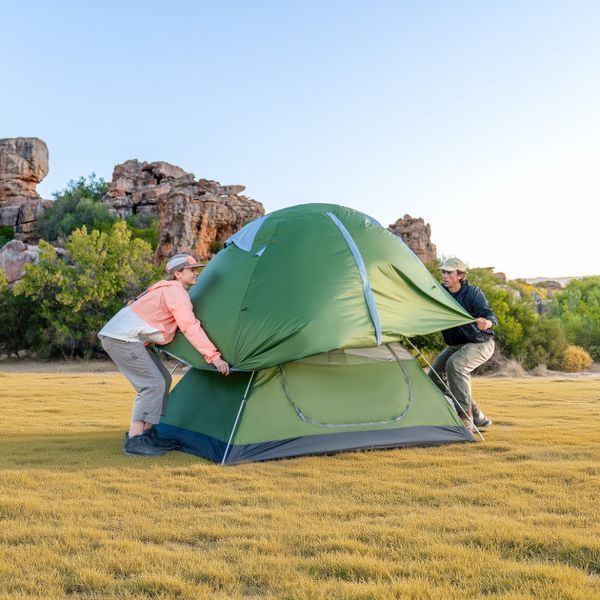 Намет двомісний Naturehike Bleik Series Tent CNK2550WS038, зелений 6977465863560 фото