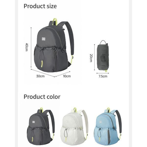 Рюкзак компактный Naturehike CNK2450XB026, 20 л, синий 6927595785430 фото