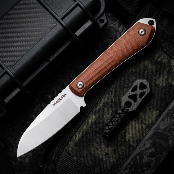 Нож Фиксированный Magura F33 14c28N Brown 1497 фото