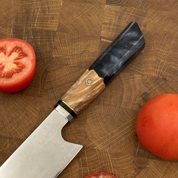 Нож кухонный Kiritsuke (VG-10, Black Brown) KT-2355 BBR фото
