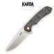 Нож складной Karda J146 Carbon Red 1669 фото 1
