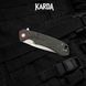 Нож складной Karda J146 Carbon Red 1669 фото 9