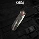 Нож складной Karda J146 Carbon Red 1669 фото 8