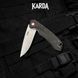 Нож складной Karda J146 Carbon Red 1669 фото 6