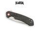 Нож складной Karda J146 Carbon Red 1669 фото 4